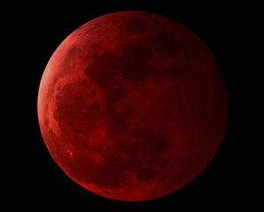 Full Lunar Eclipse, Blood Moon