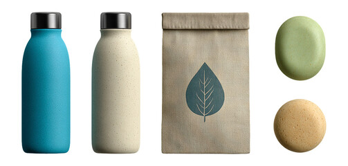 Stylish Eco-Friendly Bottles and Natural Bags for Sustainable Living