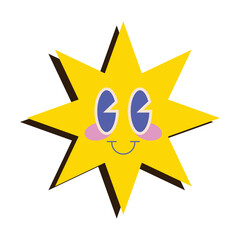 Groovy Retro Sticker