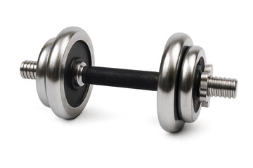 Fototapeta premium dumbbell isolated on white background