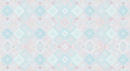 Subtle Pastel Diamond Pattern Abstract Background