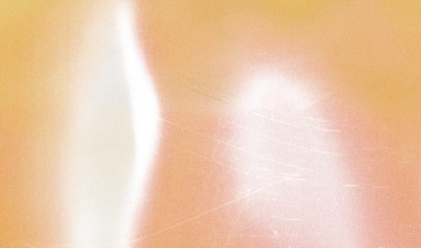 Orange red color grainy gradient shape transparent background. Abstract color gradient cutout on transparent background. Vibrant grungy, noise texture effect