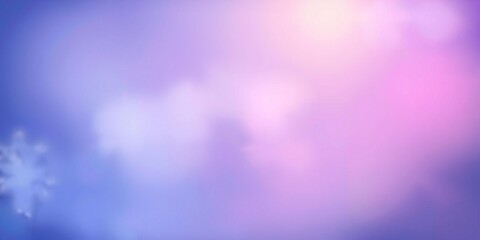 Obraz premium Soft focus abstract background with purple and pink hues and bokeh effects