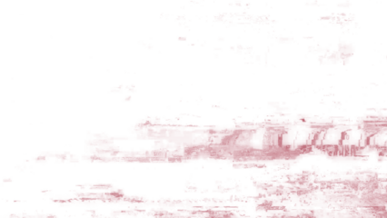 Futuristic Cyberpunk Glitch with Neon Data Noise and Transparent Background