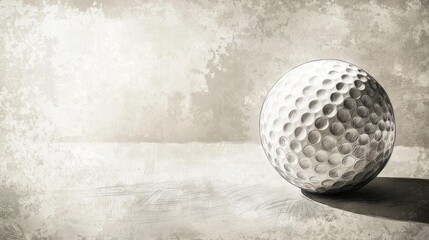 Golf ball graphic design