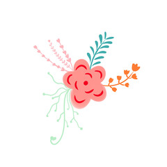 floral background with flowers