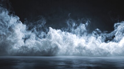Obraz premium Smoke clouds background