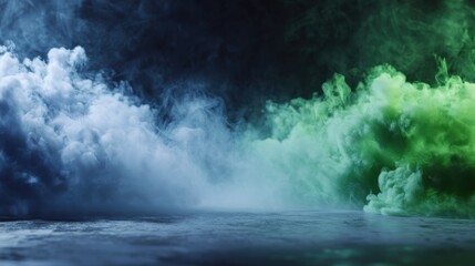 Obraz premium Colorful smoke background