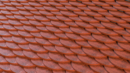 The Rusty scale for abstract Background 3d Rendering.