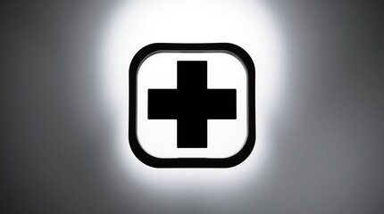 Obraz premium Medical Cross Symbol.
