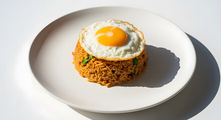 Fried Rice with Fried Egg