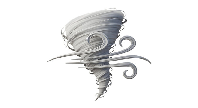 Whirlwind of Dust and Debris A Destructive Force of Nature.