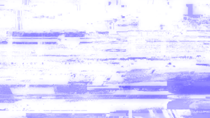 Retro VHS Glitch Banner with Color Pixel Distortion on Transparency. Techno glitch style backdrop. Glitched banner with TV noise, poster design template in futurism style. Data noise texture