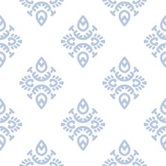 pattern batik flower damask ethnic boho ikat texture tribal geometric background