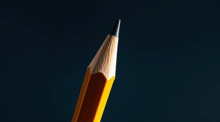 Yellow Pencil Point Closeup.