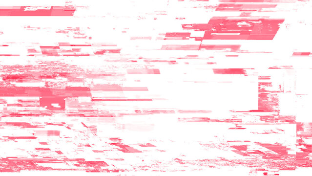Neon Nightlife Tech Lines with Broken Digital Effect and Scan Lines. Techno glitch style backdrop. Glitched banner with TV noise, poster design template in futurism style. Data noise texture.
