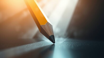 Yellow Pencil Pointing.