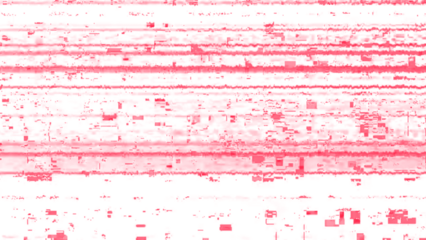 Neon Nightlife Tech Lines with Broken Digital Effect and Scan Lines. Techno glitch style backdrop. Glitched banner with TV noise, poster design template in futurism style. Data noise texture.