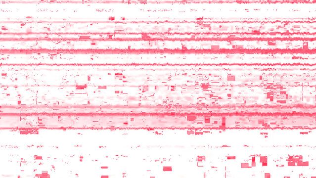 Neon Nightlife Tech Lines with Broken Digital Effect and Scan Lines. Techno glitch style backdrop. Glitched banner with TV noise, poster design template in futurism style. Data noise texture.