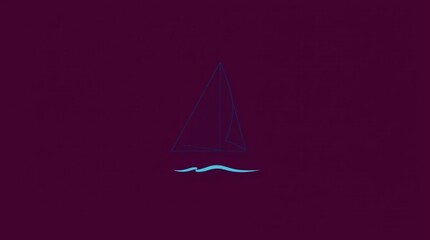 Minimalist Sailing Vessel.