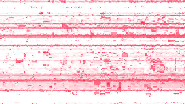 Neon Nightlife Tech Lines with Broken Digital Effect and Scan Lines. Techno glitch style backdrop. Glitched banner with TV noise, poster design template in futurism style. Data noise texture.