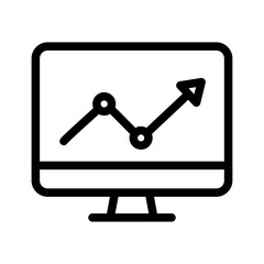 Cloud Database Line Icon of Data Visualization Icon Set