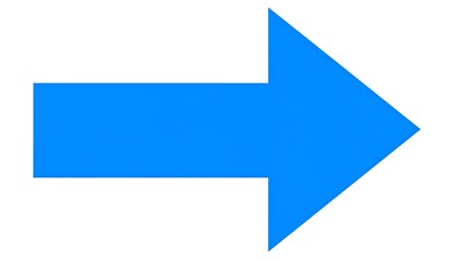 Simple blue arrow pointing right