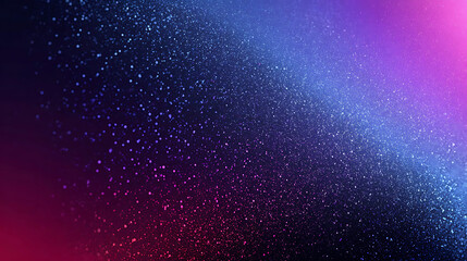 Obraz premium Grainy gradient background, abstract noise texture dark blue purple magenta pink black perfect for banner, Poster header backdrop design
