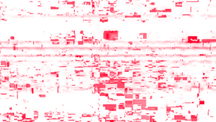 Techno Glitch Poster Template with Horizontal Distortion and Neon Elements. Techno glitch style backdrop. Glitched banner with TV noise, Glitch camera effect. TV scan line monitor. Data noise texture.