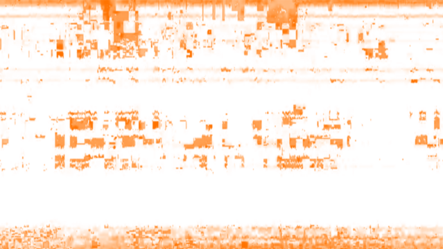 Techno Glitch Poster Template with Horizontal Distortion and Neon Elements. Techno glitch style backdrop. Glitched banner with TV noise, Glitch camera effect. TV scan line monitor. Data noise texture.