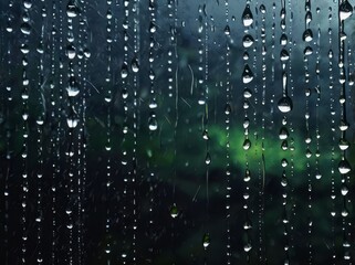 rain drops on window