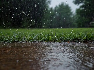 rain drops on the window