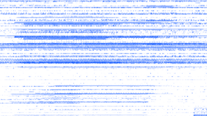 Modern Futurism Design with Broken Video Image and Transparent BG. Techno glitch style backdrop. Glitched banner with TV noise, Glitch camera effect. TV scan line monitor. Data noise texture.