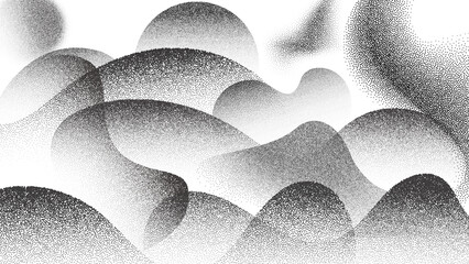 gradient in organic flowing pattern of soft grain and particle undulate texture. Abstract ripple...