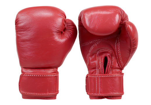  red boxing gloves isolated on a transparent background.png
