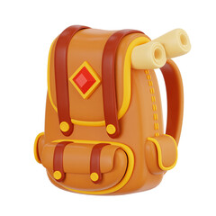 Backpack 3D Icon