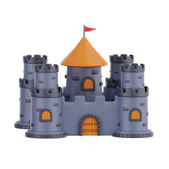 Castle 3D Icon