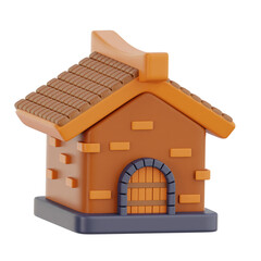 Fairytale House 3D Icon