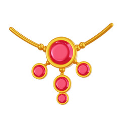 Magic Necklace 3D Icon
