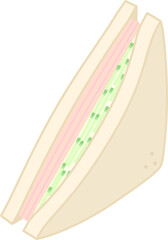 ハムサンドのアイコン