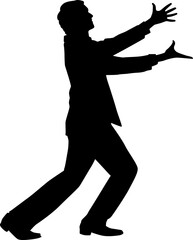 Music Conductor Silhouettes