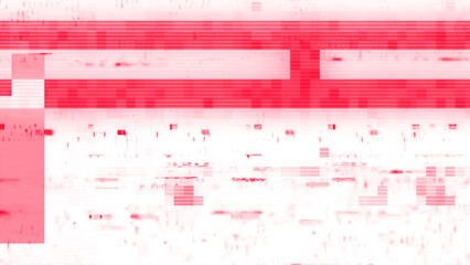 Cyberpunk Street Light Motion with VHS Effect and Pixel Elements. Techno glitch style backdrop. Glitched banner with TV noise, Glitch camera effect. TV scan line monitor. Data noise texture.