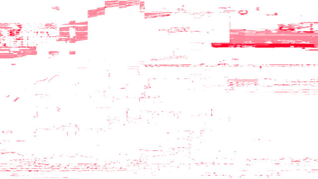 Cyberpunk Street Light Motion with VHS Effect and Pixel Elements. Techno glitch style backdrop. Glitched banner with TV noise, Glitch camera effect. TV scan line monitor. Data noise texture.