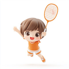 a single cute kawaii character