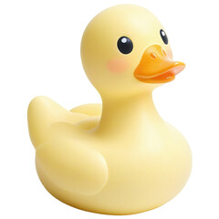 Adorable Yellow Rubber Duckie A Classic Bath Time Companion for All Ages