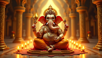 Vinayaka in Golden Temple