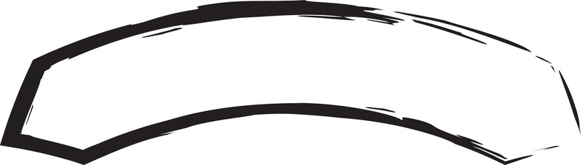 Ink brush tags and labels, sale, discount, promotion