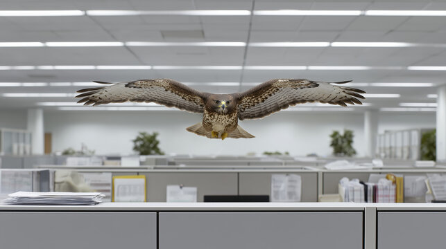Hawk displaying informal power and workplace influence