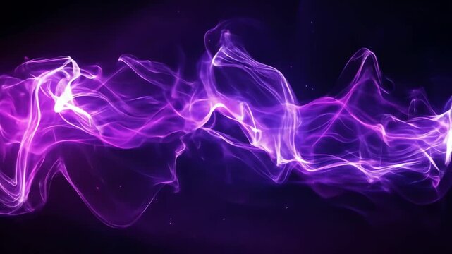 Abstract purple smoke design