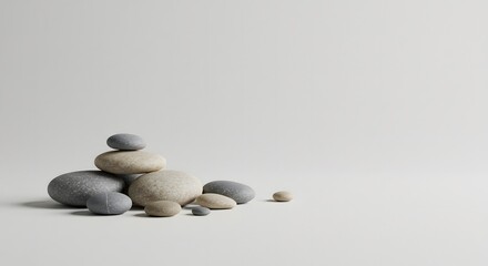 Calmness and Balance with Stones